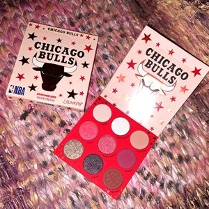 Colourpop Chicago Bulls themed collectible Palette
